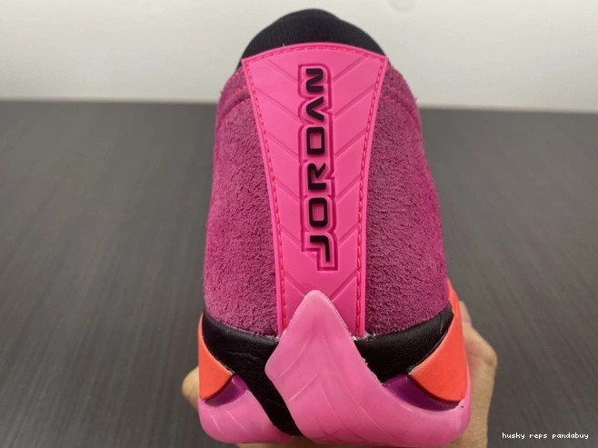 Cheap Husky (W) 14 DH4121-600 Retro Shocking Low Jordan Pink 0707